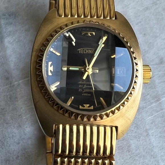 ?VTG Technos  Women’s Automatic Self-Winding Watch Gold  Tone main image 10